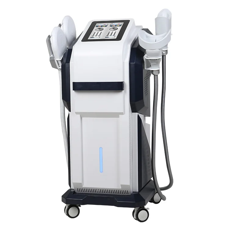 

Cellulite Remover Cryolipolisis Slimming Machine EMS Electromagnet Machine 4 handles fat freezing body slimming With RF