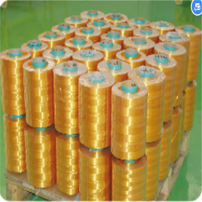 
High Temperature Resistance 500denier 1000denier 2000denier 3000denier Polyimide Fiber/Filament Yarn 