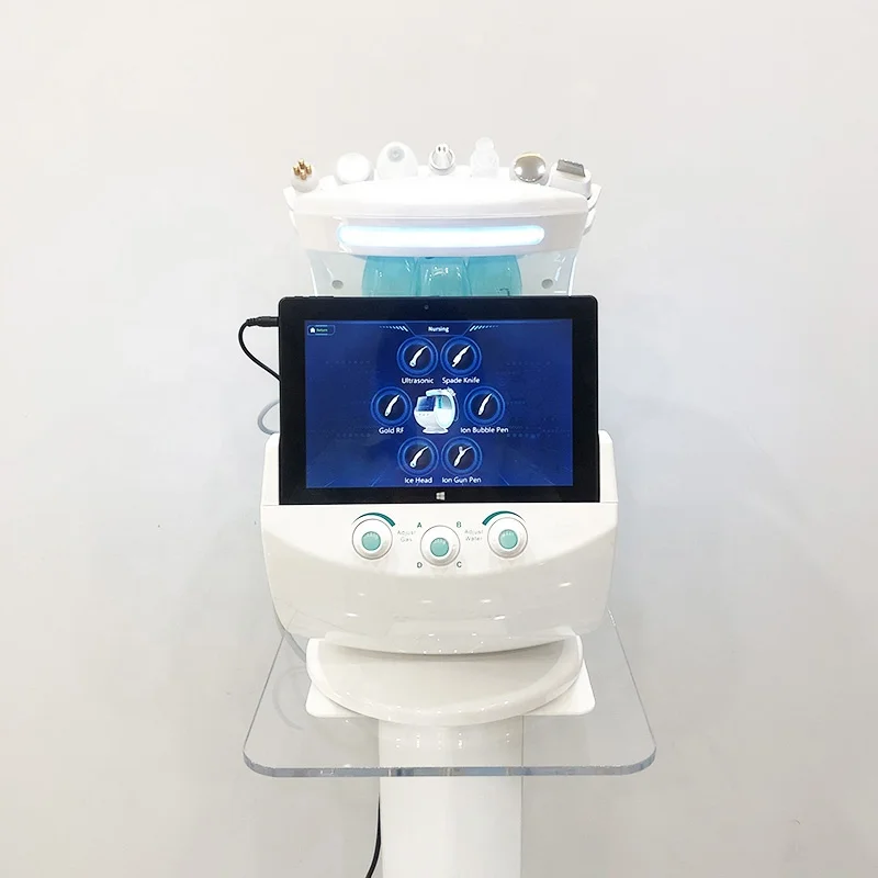 

Yting Smart Ice Blue Ultrasonic RF Aqua Skin Scrubber Hydro Dermabrasion Machine with Skin Analysis System