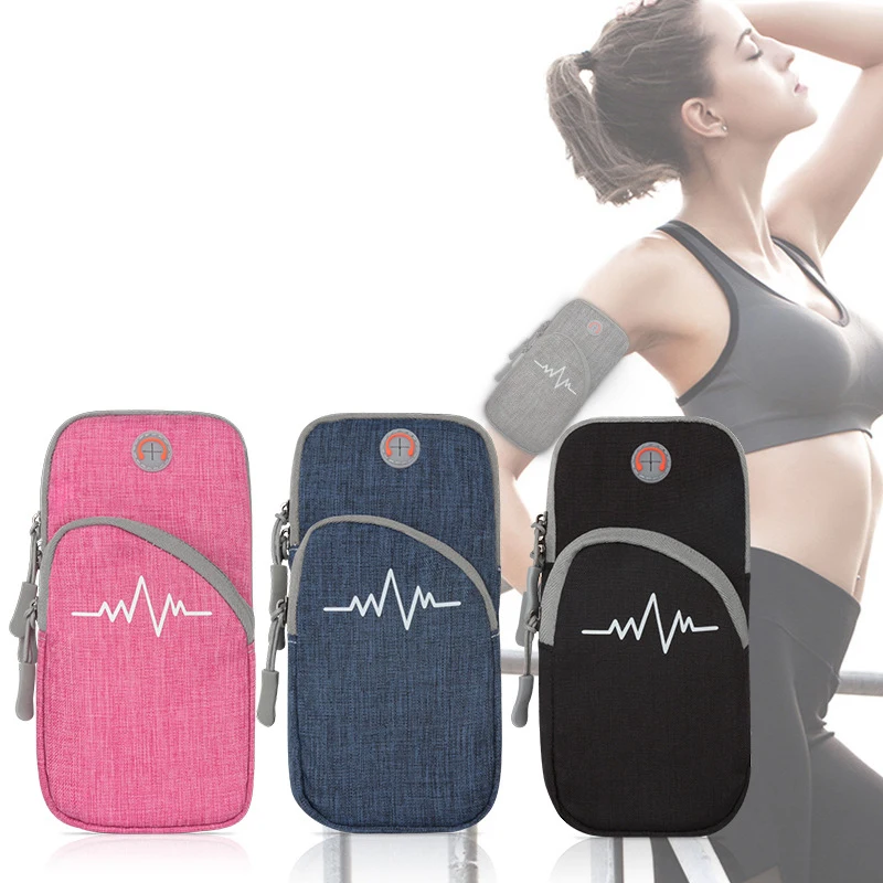 

Sports Arm Pouch Running Jogging Gym ArmBand Pouch Holder Bag Case for Cell Phone, Customized