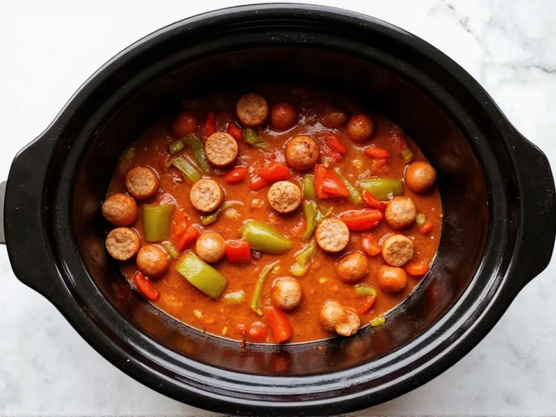 Perfect Crockpot Sausage and Peppers Recipe in 6 Easy Steps