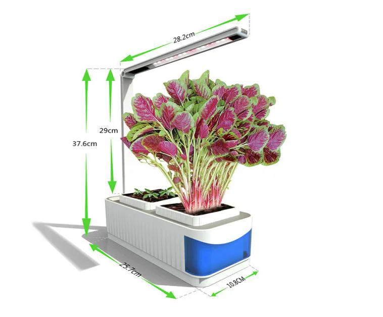 

Hydroponic Growing Systems Planter Growing Kit Smart Indoor 360 degree adjustable led grow light with flower pots