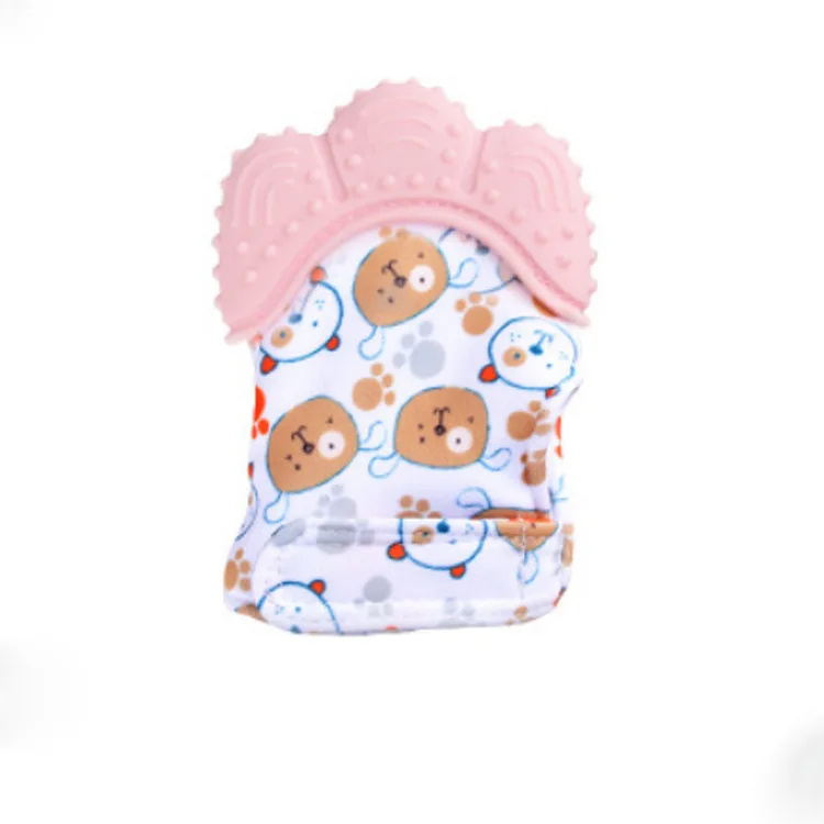 baby teething mitten gloves