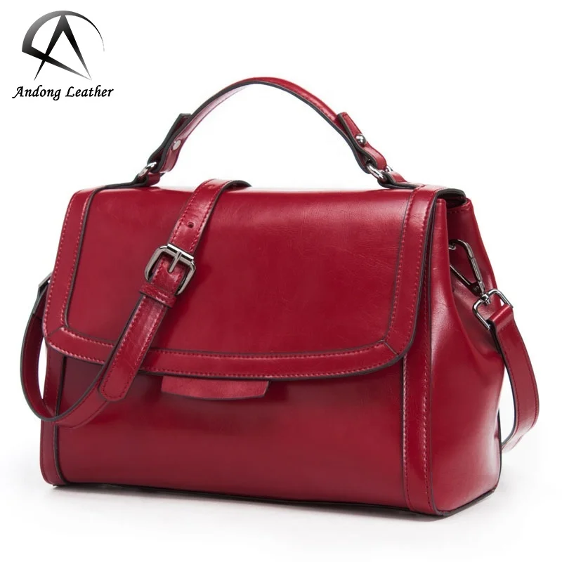 

Andong Handbag for Women Girls Genuine Cow Leather Fashion Shoulder Sling Bag Top Handle Bags Elegant Handbags Ladies