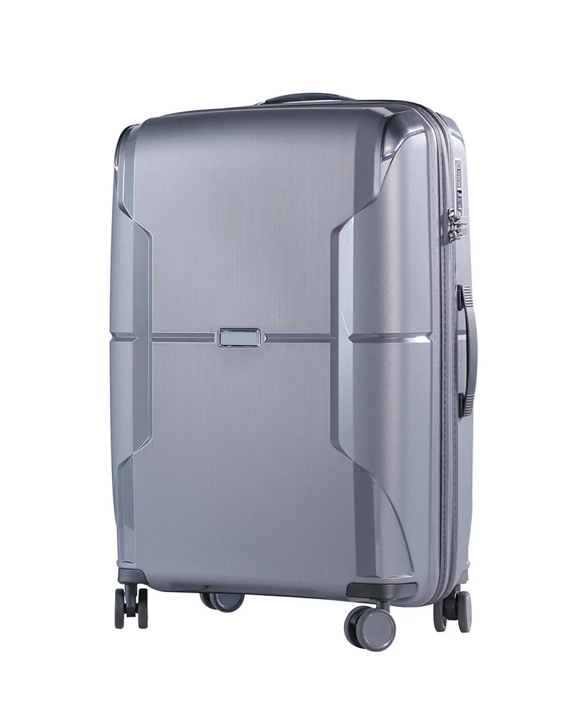 

Factory Price Suitcase Hard Shell Luggage Carry On Trolley Luggage Suitcases Wholesale Travel Suitcase Hard Luggage, Grey