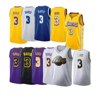 

Men Anthony Davis Jersey Embroidery Basketball Uniforms #3 Anthony Davis Basketball Jersey