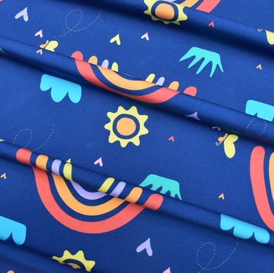 

Custom Digital Printing cotton lycra fabric cotton woven poplin sateen twill oil proof water proof canvas