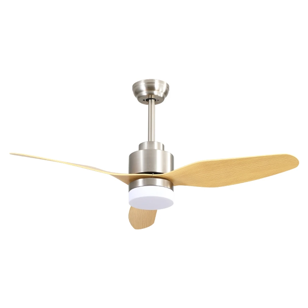 

Modern brushed nickel 47 inch 3blades ceiling fan lighting with remote control ceiling fans light