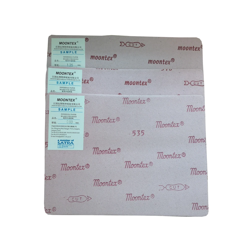 
Paper shoes insole board 