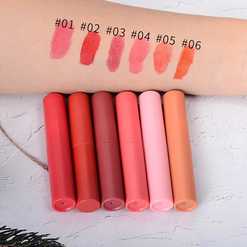 

Wholesale Liquid Blush Cosmetic Lip and Cheek Tint 6 Colors Makeup Blush