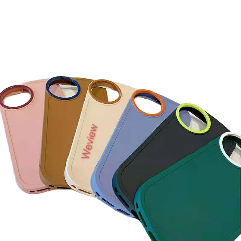 

WEVIEW Factory Supply Candy Frosted Tpu Fat Girl Phone Case for iphone 13, 6 colors