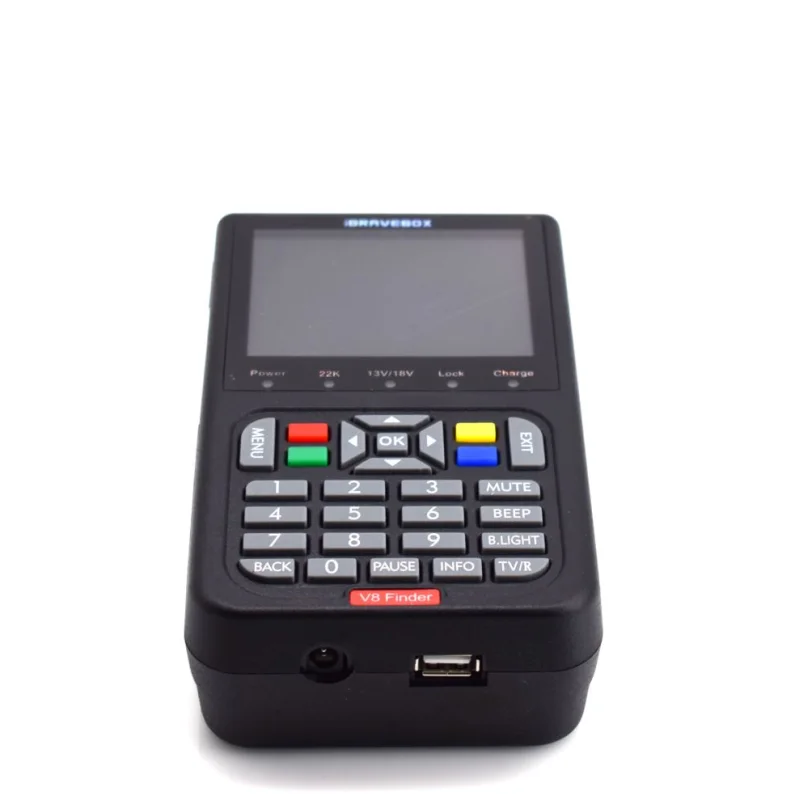 Original 3.5 inch LCD Colour Screen DVB-S FTA Best HD Satellite Finder Meter Support Battery Power Display