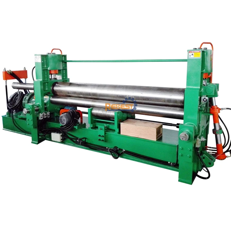 
Universal Upper Roller Hydraulic Three Roller Plate Sheet Rolling Bending Machine W11S-80x3000 
