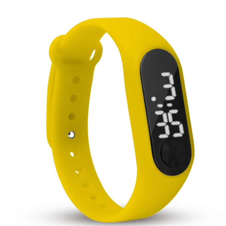 

Wholesale Hot Sale Sports Digital Watch Colorful Couples Kids Bracelet Kids digital display led Smart bracelet
