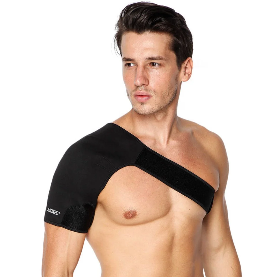 

Shoulder Pain Relief Belt Neoprene Shoulder Support Brace, Black