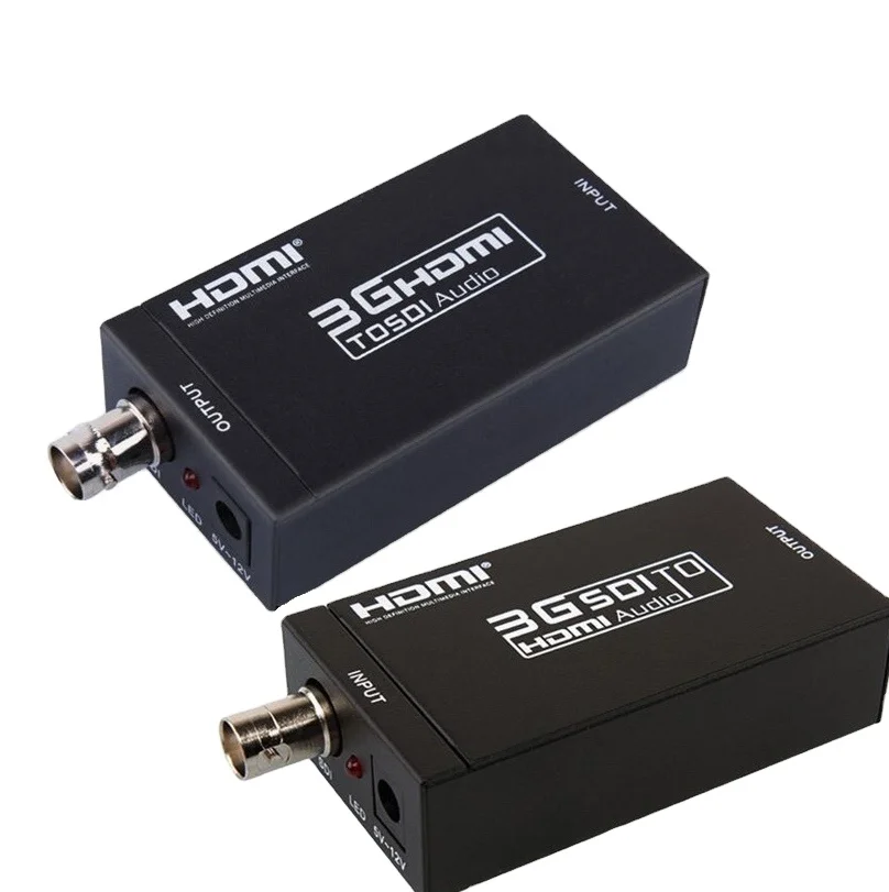 

mini 3G HDMI To SDI Converter Adapter 3G SD-SDI/HD-SDI/3G-SDI SDI to HDMI Converter Adapter Support 720p1080p