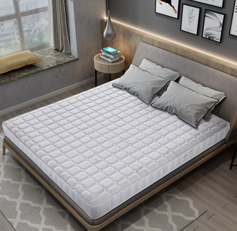 2019 very comfortable  Breathable type twin size natural latex mattress for hotel