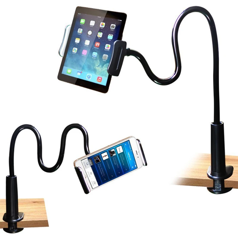 

2021 Newest Cell Phone Accessories Rotating Flexible Lazy Gooseneck Cell Phone Holder Tablet Stand Phone Desk Holder