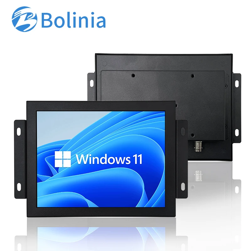 

8 inch IPS 1024*768 HD-MI VGA AV BNC Resistive touch screen Metal Case TFT Open Frame Embedded OEM ODM industrial LCD Monitor