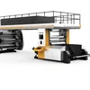 high speed Plastic Film 2 6 8 4 Colour flexo printing machine