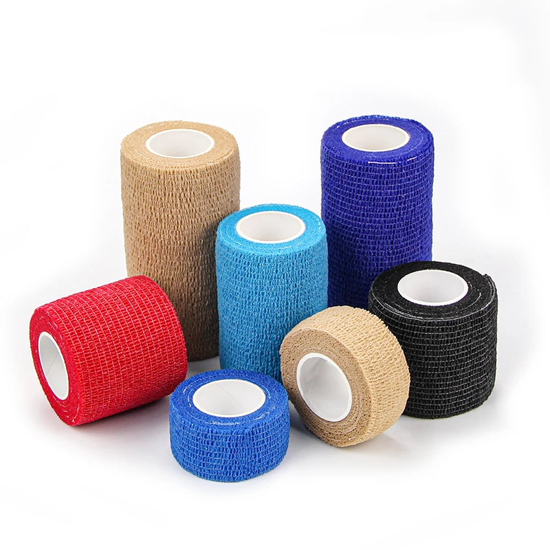 

Waterproof and breathable Self Adhesive Tape Non-Woven Wrap Bandage Cohesive Bandage