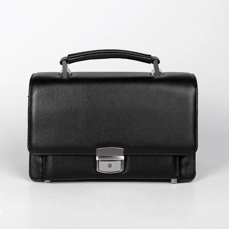 

Lapolar Custom Leather Men Shoulder Messenger Bags Unisex with Logo