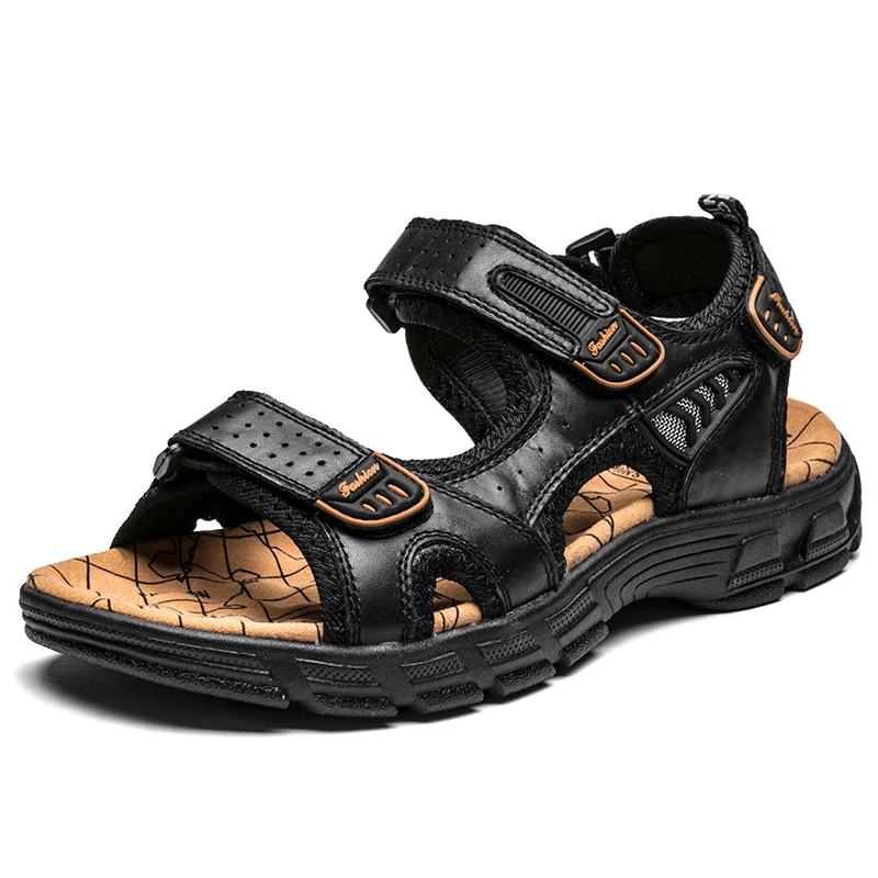 

Outdoor Summer Sandals Men Shoes 2021 Big Size 46 Comfortable Sandal Male Sandalias Hiking Chaussure High Quality Shoes Men
