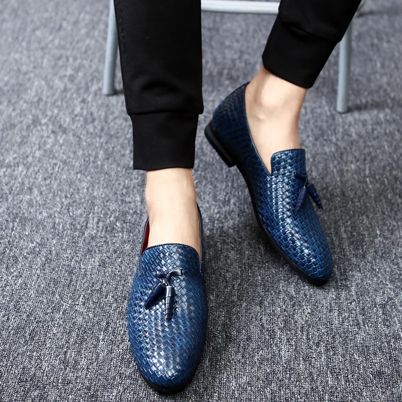 

sh10462a High quality fashion shoes men large size 48 mens formal shoes 2022