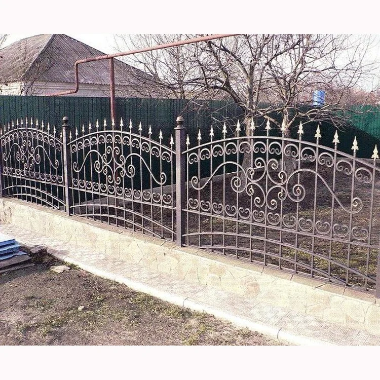 

factory low price used wrought iron fencing for sale