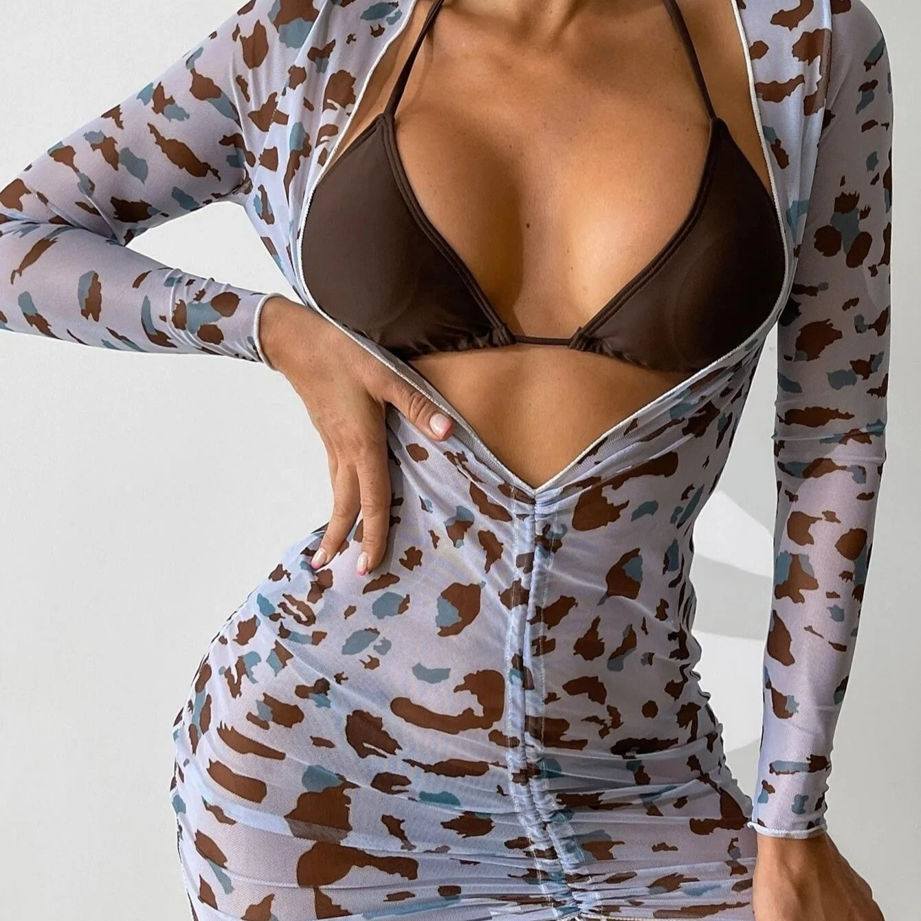 

2021 Wholesale Custom Luxury Bathing Suits Sexy Triangle Bikini Letter Print Designer Swimsuits Famous Brands Woman Swimwear