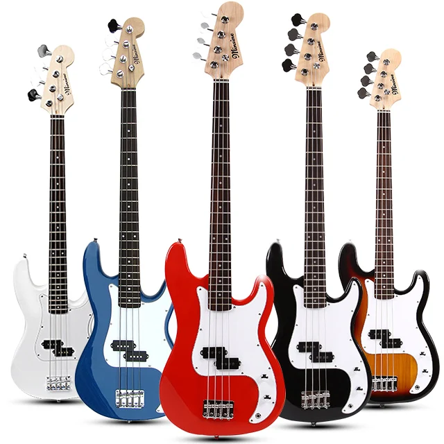 

Factory Price Professional Factory Wholesale Price 4 String Electrical Bass Guitar