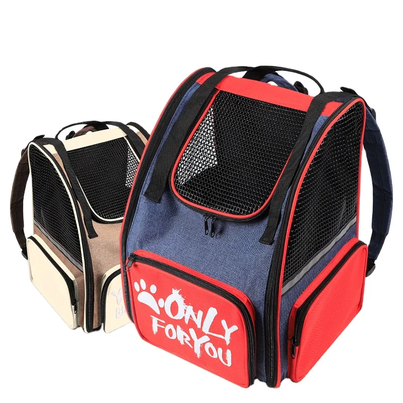 

High quality Expandable Portable Breathable mini small pet Travel, Hiking Walking Outdoor carrier backpack bag