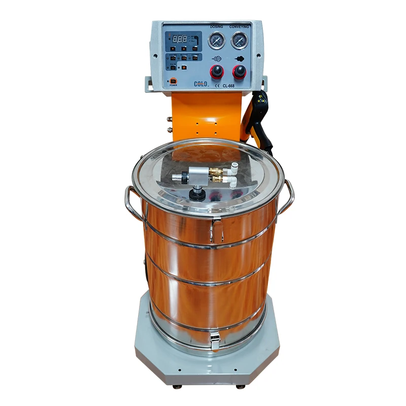 

Manual Electrostatic Powder Coating System For Motorcycle Parts