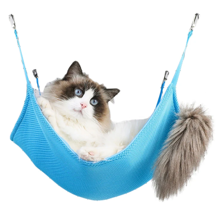 

Fast Delivery Custom Mount Bed Iron cage cooling Seat Cat Bed cat hammock, Picture