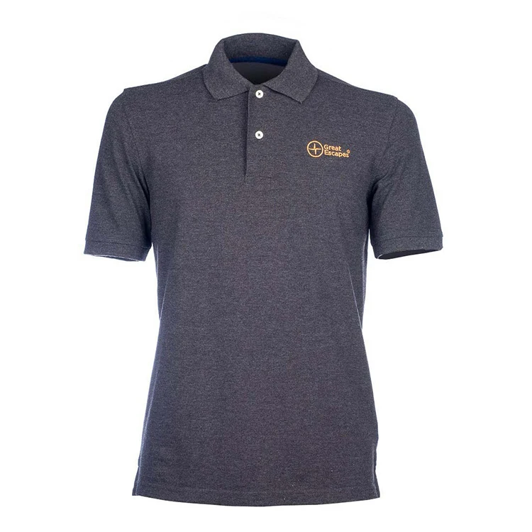 

High quality classic in stock Italian cotton polyester man polo