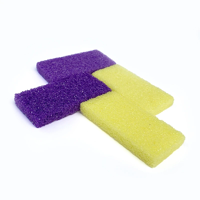 

Salon Pedicure Mini Disposable Pumice Stone Bar For Foot, Yellow,purple