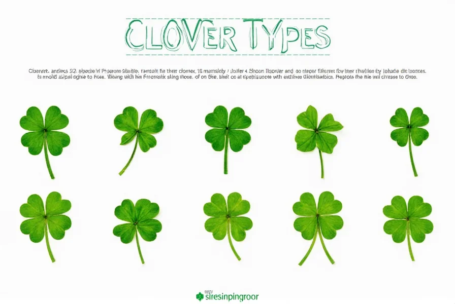 Clover Types: Visual Guide to Common Clover Species Images
