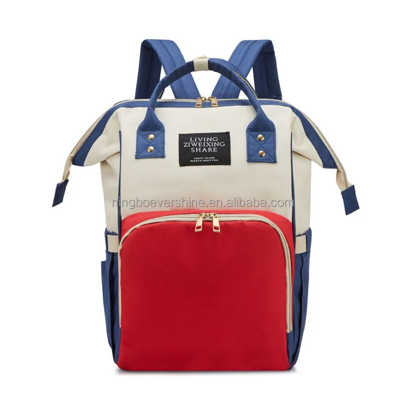 

Wholesale High Capacity 20-35L New Modern Unisex Customized Change Diaper Bags