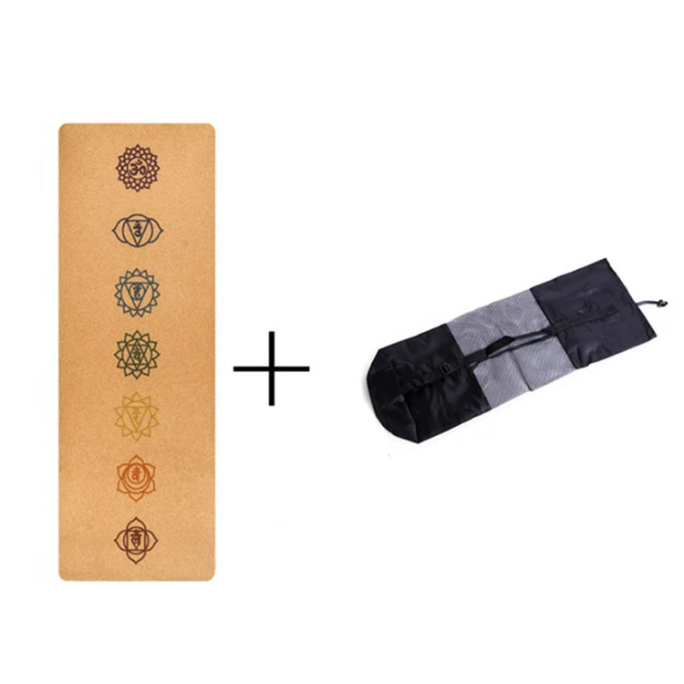 

Custom Luxury 100% eco friendly cork tpe yoga mat natural rubber sports yoga mat set for sale, Customized color