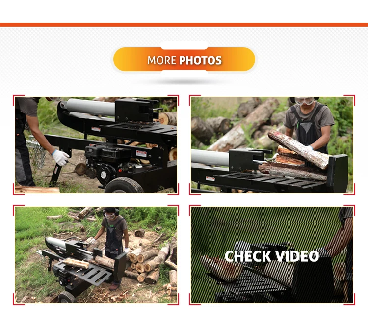 35 Ton Wood Splitter Log, Wood Splitting Machine Log Splitter