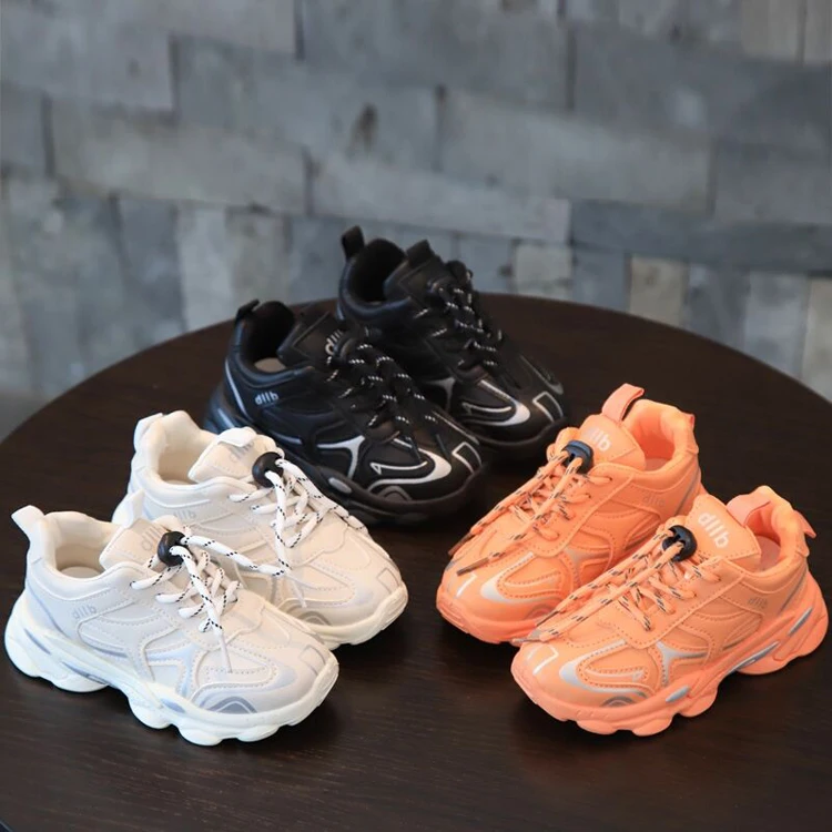

Xlai Leisure Good Quality Men'S Shoes Outdoor Walking Sports Leisure Kids Shoes Sneakers Air Cushion Breathable Rubber Shoes, 3 colors