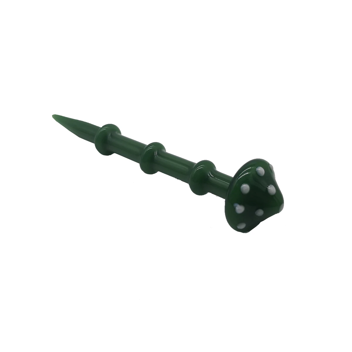 

4.3 Inch Mushroom Green Glass Dabber, Mix color