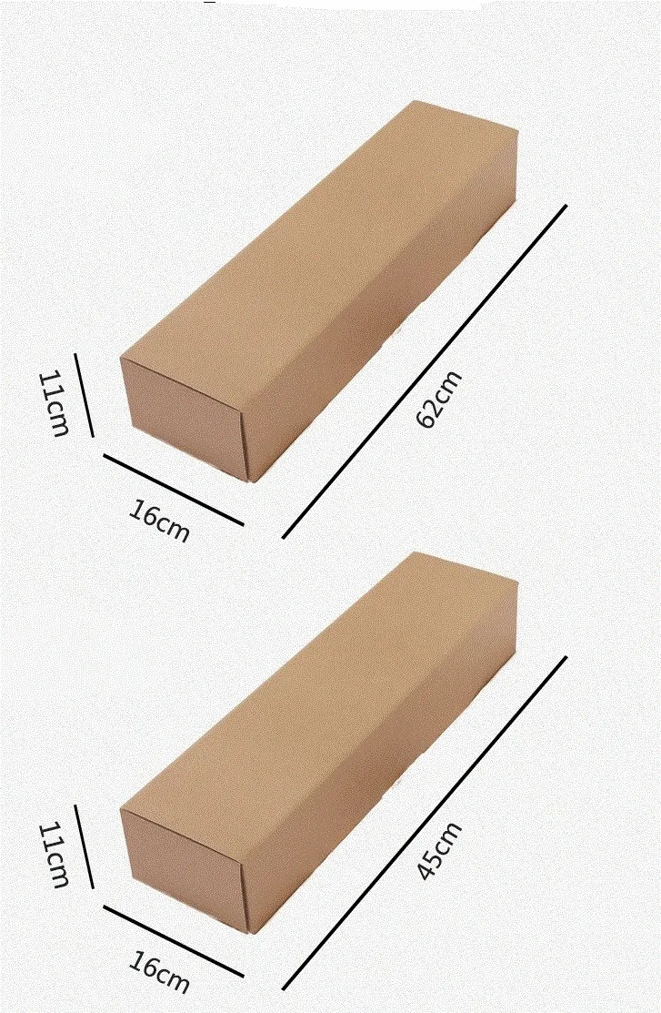 Small Rectangular Card Board Box Quality Corrugated Rectangle Cardboard Box for Flower Packaging