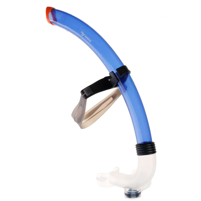 

High Quality Full Silicone Snorkel Adult Free Diving Snorkel, Customized