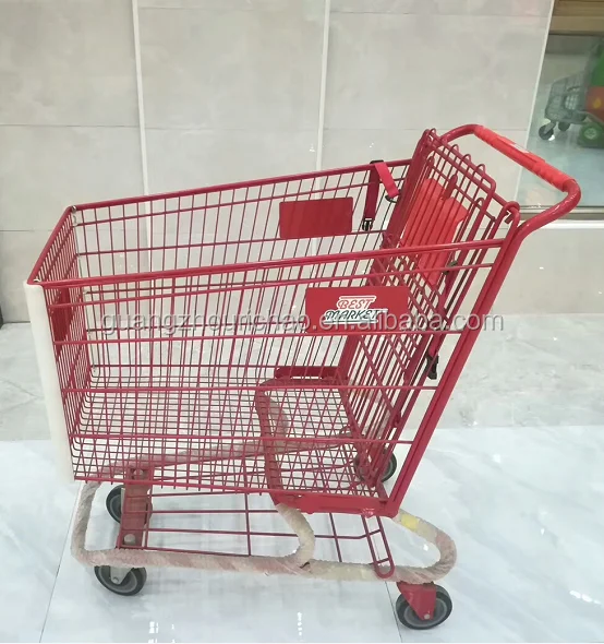 超市购物手推车智能推车购物车亚洲风格购物车/老年人推车