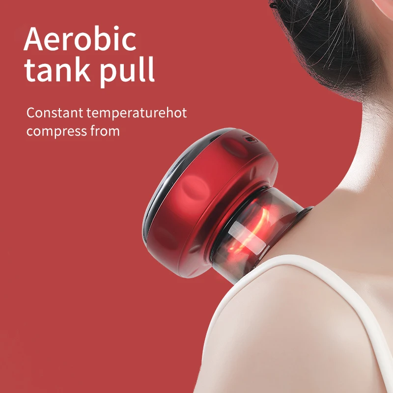 

Hot Sell New Trendy Copper Body Guasha Cupping Machine Vacuum Therapy Electric Cupping Massage