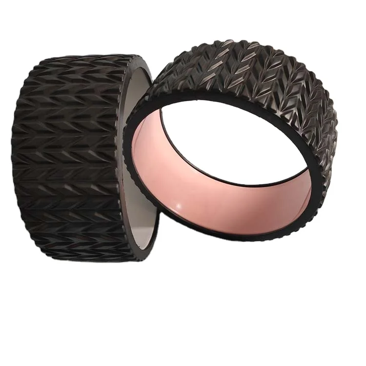 

High Quality Fitness Training Colourful TPE Yoga Wheel, Green