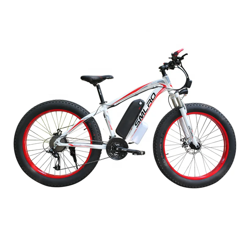 

Cheap electric bike Snow bicycle fat tire for 26*4.0 for sale Mountain Electric Bicycle