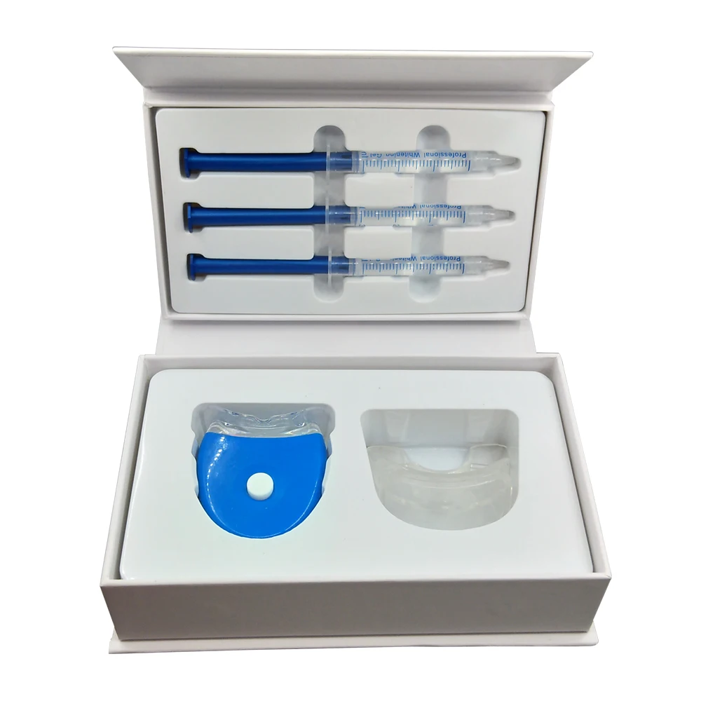 

oem customized private logo package dental teeth whitening kit