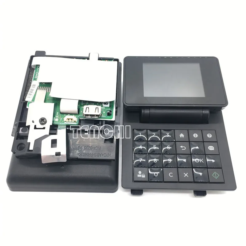 M608 Control Panel Assy for HP Laserjet M607 M608 M609 M652 Laser Printer Parts LCD 10-Key Display Board Assy RM2-1267 5851-7253